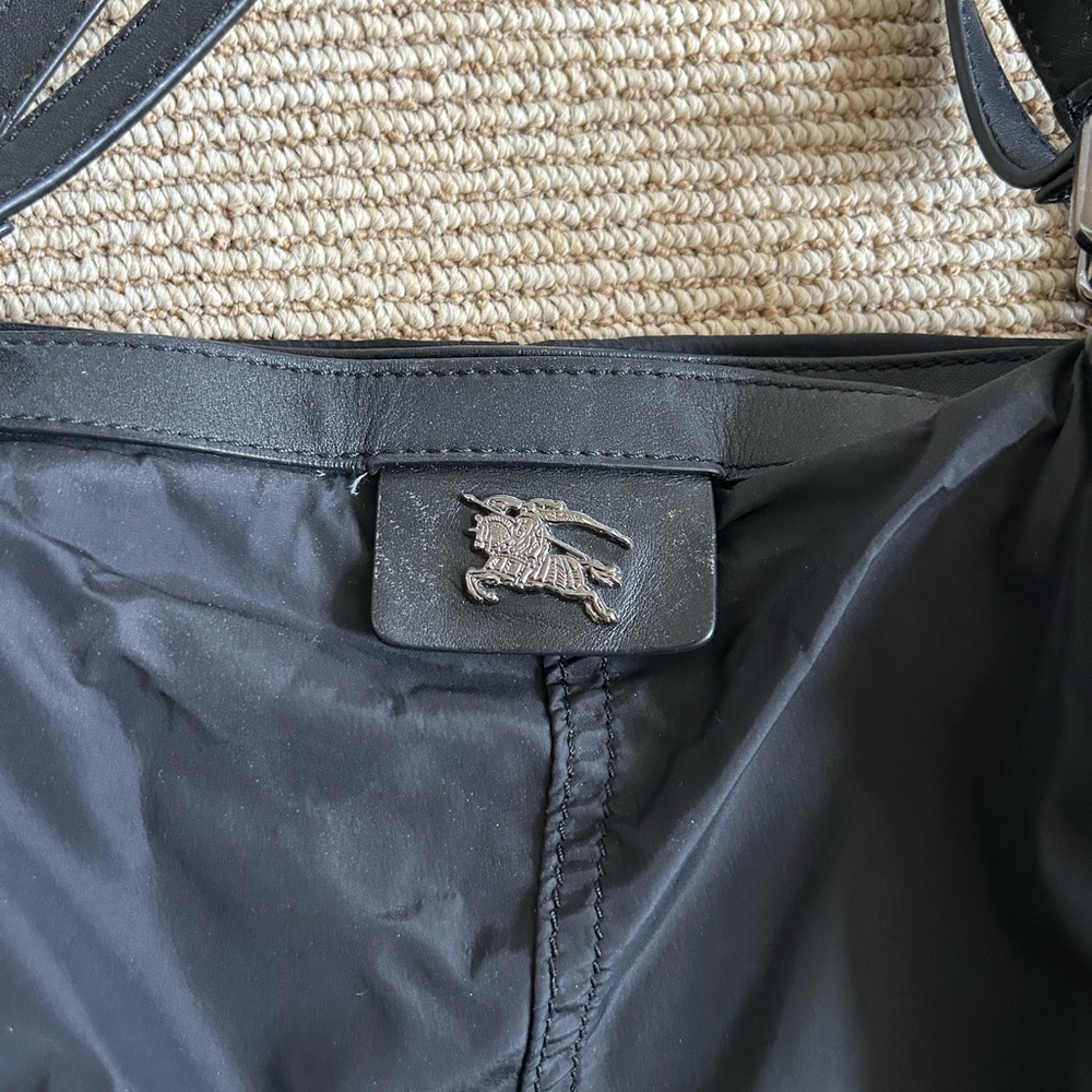 Burberry black Tote Bag